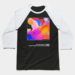 The Flaming Lips / Minimal Style Graphic Artwork Design Baseball T-Shirt